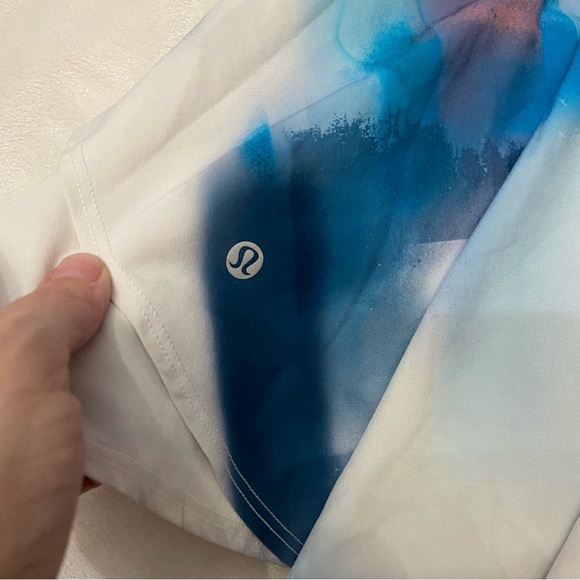 Lululemon Court Rival High-Rise Skirt Baseline Wash Print Multi 1674 - Picture 7 of 13